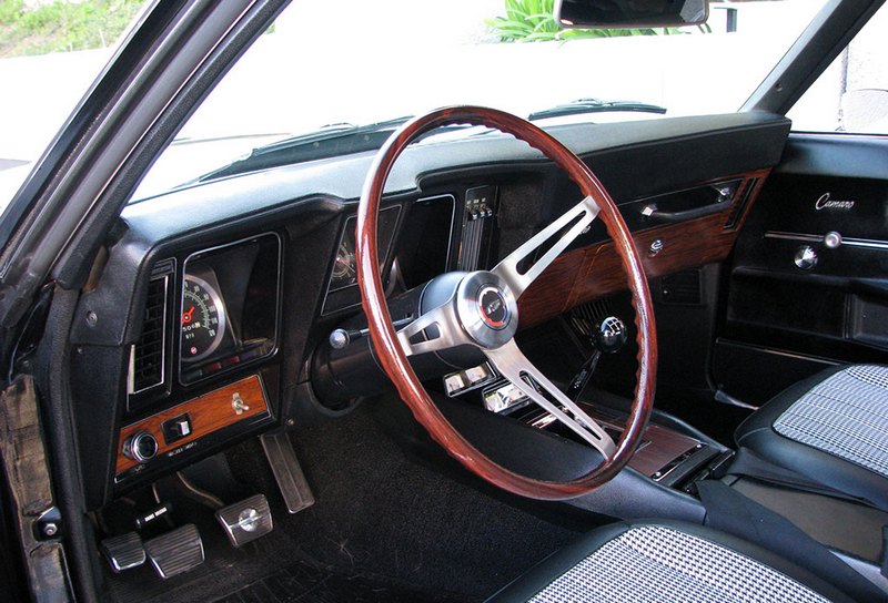Chevrolet Camaro Z28 Black 1969