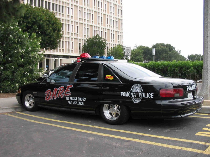 Шевроле Каприз - полицейская 1992