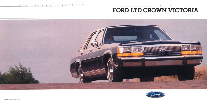 Форд Краун Викториа 1983 - брошура