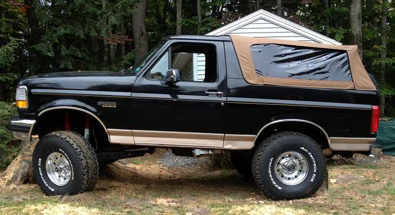 Ford Bronco - 1980 вид сбоку