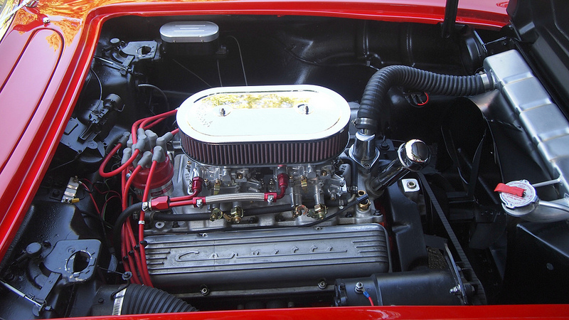Шевроле Корвет 1961 года двигатель
