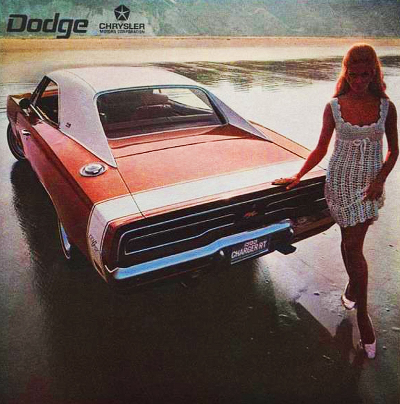 Додж Чарджер Р/Т 1970 реклама