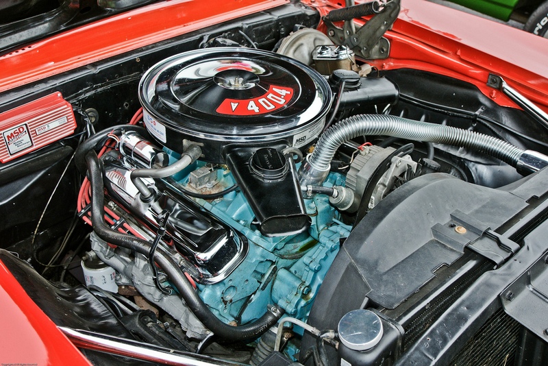Pontiac Firebird 1969 года двигатель